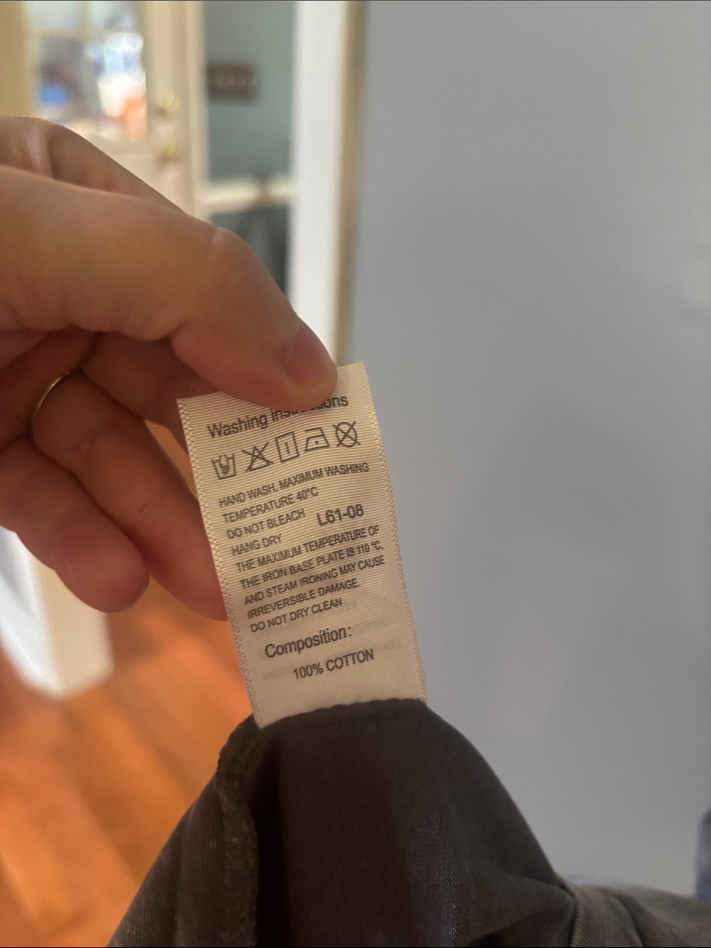 3XL light gray tee shirt - Picture 5 of 5